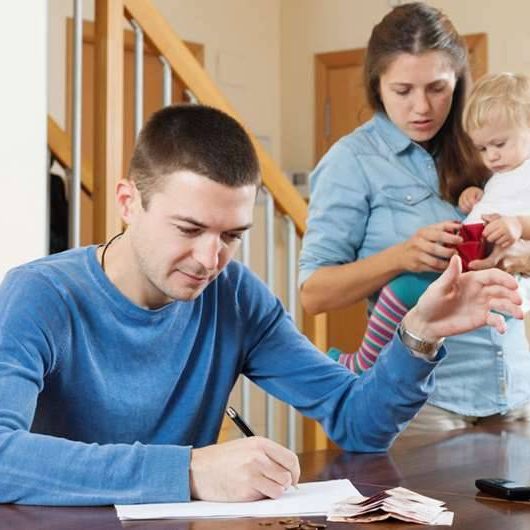 family struggling